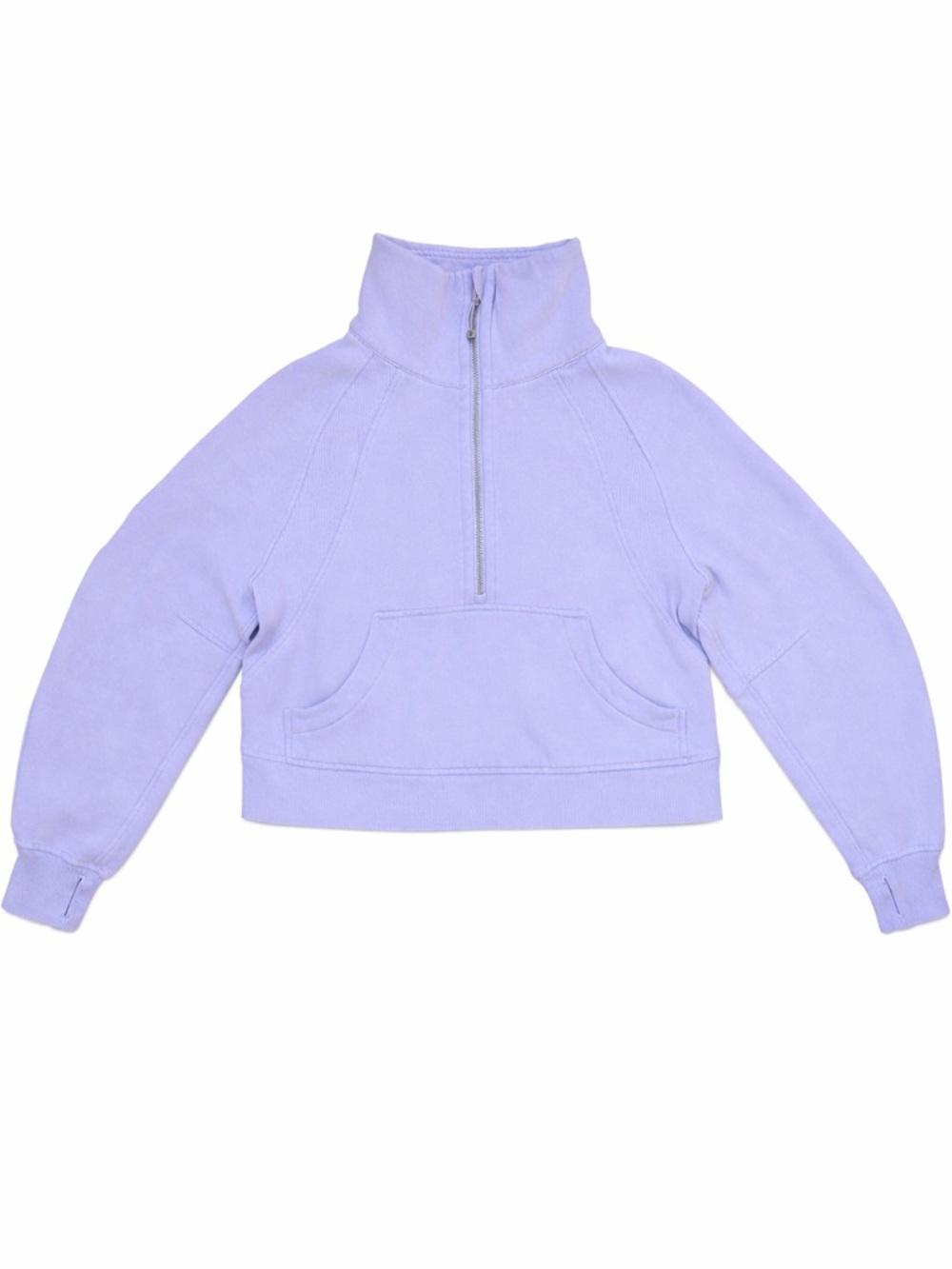 Lululemon Scuba Oversized Funnel-Neck Half Zip Lavender XS/S